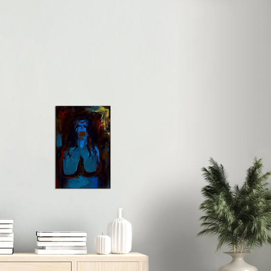 German Expressionism Print on Canvas